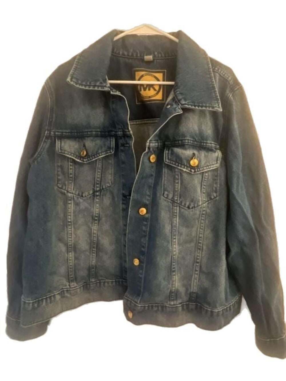 Michael Kors Women's Denim Trucker Jacket Size 2X